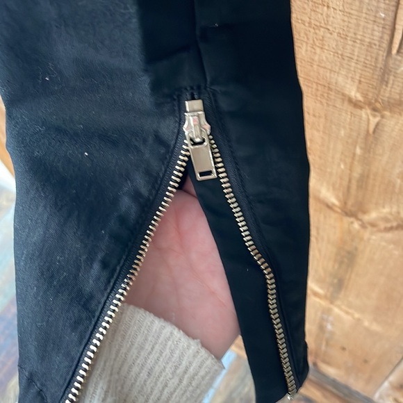 H&m mama maternite black pants size 6 - Picture 3 of 5
